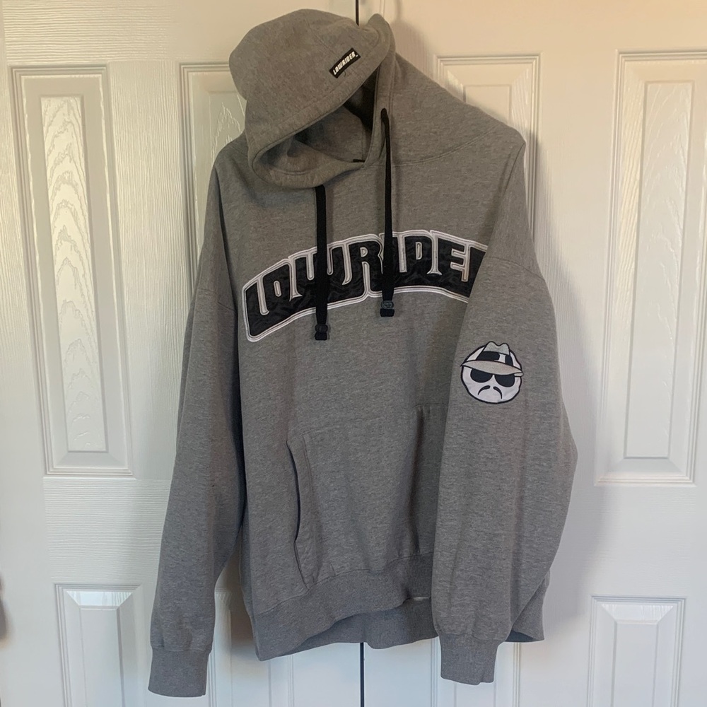 Lourder Gray Men's Hoodie